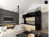 Проект функционального компактного дома интересного дизайна - Z151