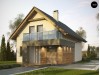 Проект Z174 Компактный и удобный дом традиционной формы, подходящий, также, для узкого участка.  Проекты домов и гаражей