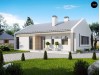 Проект простого и недорогого в строительстве энергосберегающего дома современного дизайна - Z251