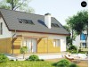Проект Z267 Проект функционального энергоэффективного дома с мансардой.  Проекты домов и гаражей