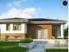 Проект Z337 Красивый и комфортный однэтажный дом с цоколем  Проекты домов и гаражей
