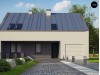 Проект Z353 Проект мансардного с тремя спальнями и двускатной крышей  Проекты домов и гаражей