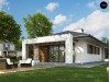 Проект Z355 Одноэтажный функциональный дом для небольшой семьи  Проекты домов и гаражей