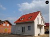 Проект компактного дом в традиционном стиле с двускатной крышей и красивыми мансардными окнами - Z4