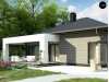 Проект Z403 Одноэтажный дом с четырьмя спальнями и гаражом на два автомобиля  Проекты домов и гаражей