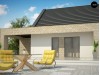 Проект Z53 A Компактный одноэтажный коттедж современного дизайна  Проекты домов и гаражей