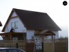 Проект небольшого дома с мансардой и с крытой боковой террасой - Z57