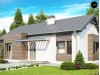 Проект функционального одноэтажного дома с современными элементами отделки фасадов - Z93