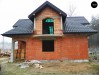 Проект дома с мансардой, с эркером и балконом, со стильным оформлением фасадов - Z95