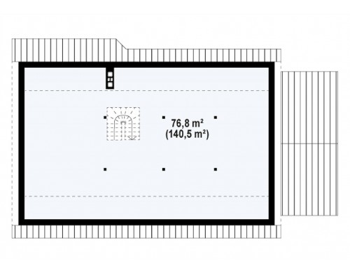 Проект Z98 L GP Зеркальное отображение проекта Z98 с гаражом с правой стороны  Проекты домов и гаражей