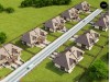 Проект домов близнецов с гаражом и дополнительным помещением на чердаке - ZB1