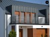 Проект дома близнеца стильного современного дизайна - ZB5