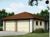 Проект Zg19 Проект гаража для двух автомобилей для дома в классическом стиле  Проекты домов и гаражей