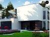 Проект Zr17 A Двухэтажный дом в стиле минимализм - вариант проекта ZR 17  Проекты домов и гаражей