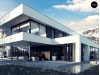 Проект Zx154 Просторный современный двухэтажный дом  Проекты домов и гаражей