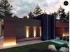 Проект Zx158 Современный дом с одноуровневой планировкой для большой семьи.  Проекты домов и гаражей
