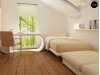 Проект дома современного минималистичного дизайна с двумя дополнительными спальнями на первом этаже - ZX48