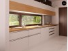 Проект просторного современного дома элегантного дизайна с террасой над гаражом - ZX50