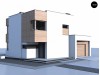 Проект Zx51 GP Версия проекта Zx51 с боковым гаражом.  Проекты домов и гаражей