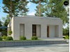 Проект Zx67 Одноэтажный дом в современном стиле, с большими застекленными окнами  Проекты домов и гаражей