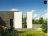 Проект Zx69 Одноэтажный дом с плоской крышей и крытыми террасами  Проекты домов и гаражей