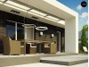 Проект Zx69 Одноэтажный дом с плоской крышей и крытыми террасами  Проекты домов и гаражей