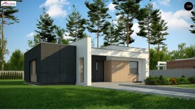 Проект Zx77 D Современный дом для небольшой семьи  Проекты домов и гаражей