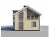 Проект каркасного дома KD-022 159 м², 14 м × 8 м, 2 этажа