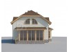Проект каркасного дома KD-030 147.2 м², 15.7 м × 11.6 м, 2 этажа